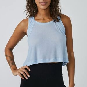Free People! FP Movement Keep Away Tank Top in Spring Showers NWOT!